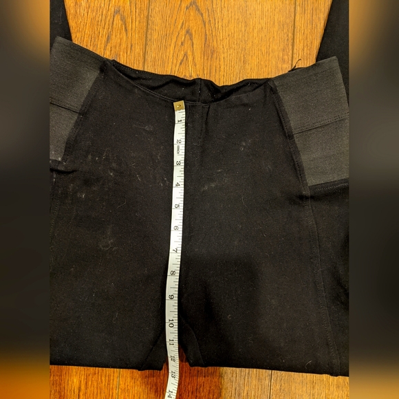 Flex waist black leggings trouser size medium - Picture 5 of 5
